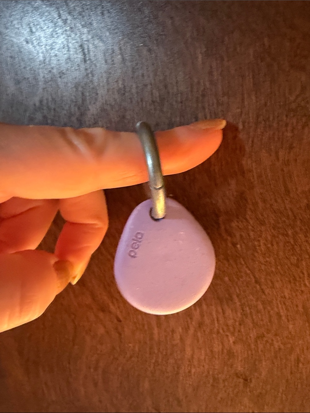 Pela Case Lavendar AirTag Holder - Never Used! - Picture 5 of 5